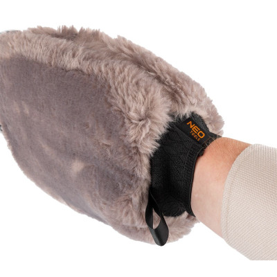 Рукавиця для миття автомобіля Neo Tools двостороння з делікатним покриттям 28х20см поліестер