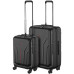 Набір валіз Wenger Amplix Hardside, полікарбонат, (S+M), TSA, 4 колеса, EXP, чорний