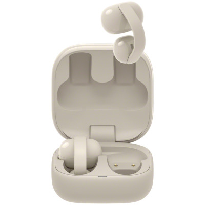 Навушники TWS Sony LinkBuds Clip BT 5.3, IPX4, SBC, AAC, Mic, Бежевий