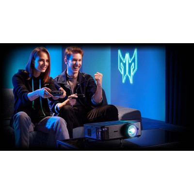 Проєктор Acer Predator GM712 UHD, 4000 lm, 1.21-1.59, WiFi, Aptoide