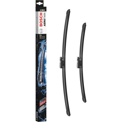 Склоочисник BOSCH Aerotwin безкаркасний комплект 600/450мм (3 397 014 398)