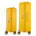 Набір валіз 2E, Aero, поліпропілен, (M+S), TSA, 4 колеса, EXP, бурштиново-жовтий Набір валіз 2E, Aero, поліпропілен, (M+S), TSA, 4 колеса, EXP, бурштиново-жовтий