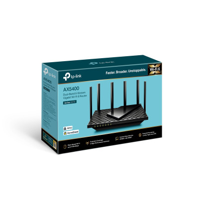 Маршрутизатор TP-LINK ARCHER AX73 AX5400, 4xGE LAN, 1xGE WAN, 1xUSB 3.0, MESH