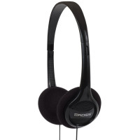 Навушники On-Ear Koss KPH7k, 3.5 mini-jack, 1.2м, Чорний