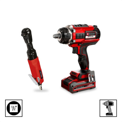 Набір ударних торцевих головок Einhell 80мм 1/2