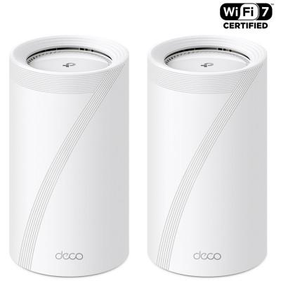 Система WiFi-Mesh TP-LINK Deco BE85 BE22000, 2x2.5GE LAN, 1x10GE WAN, 1xSFP+, 1xUSB 3.0, 2мод