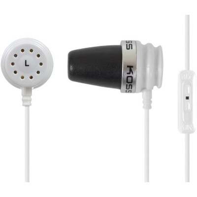 Навушники In-Ear Koss Spark Plug, 3.5 mini-jack, Білий