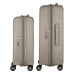 Набір валіз 2E, Aero, поліпропілен, (M+S), TSA, 4 колеса, EXP, сіро-коричневий Набір валіз 2E, Aero, поліпропілен, (M+S), TSA, 4 колеса, EXP, сіро-коричневий
