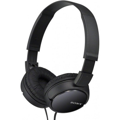 Навушники On-ear Sony MDR-ZX110AP 3.5 mini-jack, Mic, Чорний