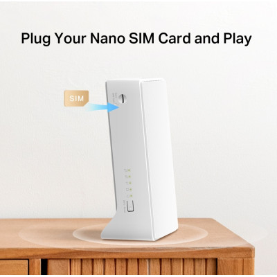 Маршрутизатор MERCUSYS MB130-4G AC1200, 4G/LTE, 1xFE LAN, 1xFE WAN Маршрутизатор MERCUSYS MB130-4G AC1200, 4G/LTE, 1xFE LAN, 1xFE WAN