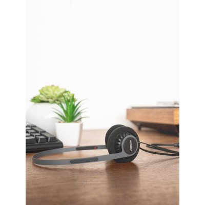 Навушники On-Ear Koss KPH40 Utility, 3.5 mini-jack, 1.2м, Сірий