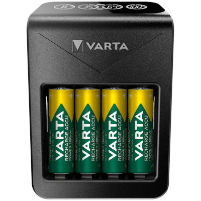 Зарядний пристрій Varta Lcd Plug Charger 4хNI MH AA2600 мА•год Зарядний пристрій Varta Lcd Plug Charger 4хNI MH AA2600 мА•год