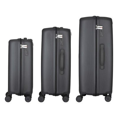 Набор чемоданов 2E, M7979, полипропилен, (L+M+S), молния anti theft, 4 колеса, кодовый замок, темно-серый Набор чемоданов 2E, M7979, полипропилен, (L+M+S), молния anti theft, 4 колеса, кодовый замок, темно-серый