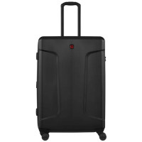 Валіза Wenger, Legacy, велика, пластик, 4 колеса, чорна