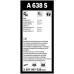 Склоочисник BOSCH Aerotwin безкаркасний комплект 650/530мм (3 397 007 638)