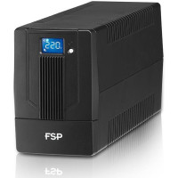 Джерело безперебійного живлення FSP iFP2000, 2000VA/1200W, LCD, RJ45, USB, 2xSchuko + 2xIEC