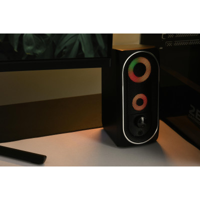 Акустична система 2E PCS234 RGB, 2.0, USB, Black