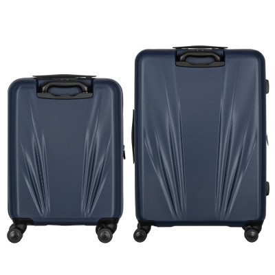 Набір валіз Wenger Skyon Hardside, полікарбонат, (S+L), TSA, 4 колеса, розширення, темно-синій Набір валіз Wenger Skyon Hardside, полікарбонат, (S+L), TSA, 4 колеса, розширення, темно-синій