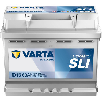 Акумулятор Varta Dynamic SLI 12В 63Аг 610А R+ (563400061)