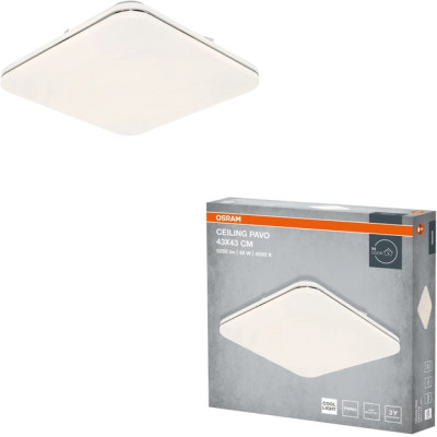 Світильник накладний OSRAM CEILING PAVO 430мм Square 48Вт 4000K