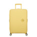 Валіза American Tourister, Soundbox, поліпропілен, середня, 67см, 71.5/81л, TSA, 4 колеса, EXP, пастельно-жовтий Валіза American Tourister, Soundbox, поліпропілен, середня, 67см, 71.5/81л, TSA, 4 колеса, EXP, пастельно-жовтий