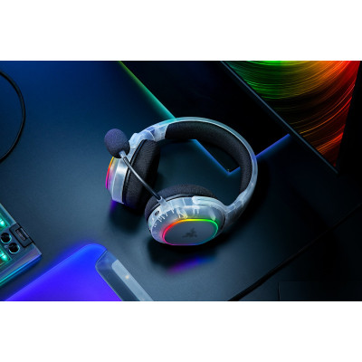 Гарнітура ігрова Razer Barracuda X Chroma, BT/WL, RGB, Phantom White Ed.