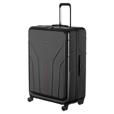 Валіза Wenger Amplix Hardside Large, велика, полікарбонат, TSA, 4 колеса, розширення, чорний