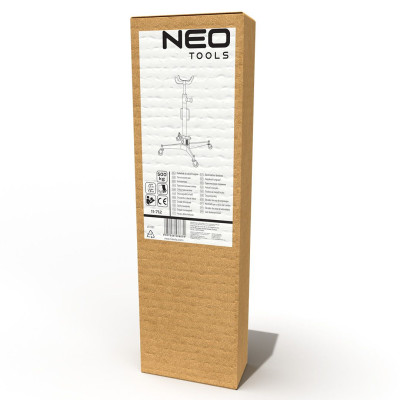 Стійка опорна Neo Tools трансмісійна гідравлічна 500кг 1075-1900мм 22кг Стійка опорна Neo Tools трансмісійна гідравлічна 500кг 1075-1900мм 22кг