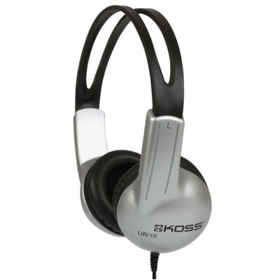 Навушники On-Ear Koss UR10, 3.5 mini-jack, 1.2м, Сірий