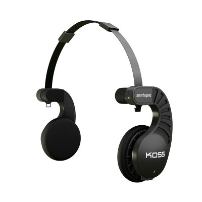Навушники On-Ear Koss Sporta Pro, 3.5 mini-jack, 1.2м, Чорний
