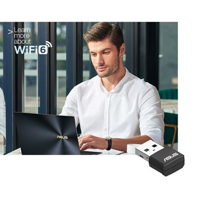 Адаптер WiFi ASUS USB-AX55 nano AX1800,