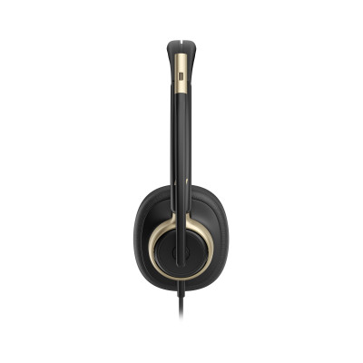 Гарнітура комп'ютерна стерео On-ear HP Poly Mission 825, USB-A, USB-C, 4 x Uni-mic, ANC, Beamforming, AI noise cancelling, Teams, Zoom, Google Meet, чорний Гарнітура комп'ютерна стерео On-ear HP Poly Mission 825, USB-A, USB-C, 4 x Uni-mic, ANC, Beamforming, AI noise cancelling, Teams, Zoom, Google Meet, чорний