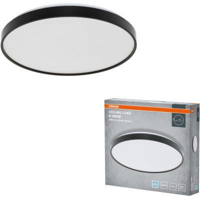 Світильник накладний OSRAM CEILING LUXO 36Вт 6500К чорний