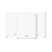 Система WiFi-Mesh ASUS ZenWiFi BQ16 BE25000, 2xGE LAN, 1xGE WAN/LAN, 1x10GE LAN, 1x10GE WAN/LAN 1xUSB 3.0, 3мод, білий