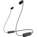 Навушники In-ear Sony WI-C100 BT 5.0, IPX4, SBC, AAC, Wireless, Mic, Чорний