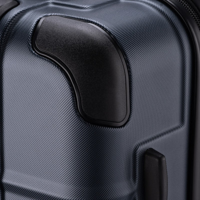 Валіза Wenger, Amplar, велика, пластик, 4 колеса, синя