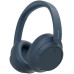Навушники Over-ear Sony WH-CH720N BT 5.2, ANC, SBC, AAC, Wireless, Mic, Синій