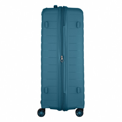 Валіза 2E, Aero, поліпропілен, велика, 99/119 л, TSA, 4 колеса, EXP, синій