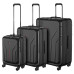 Набір валіз Wenger Amplix Hardside, полікарбонат, (S+M+L), TSA, 4 колеса, EXP, чорний Набір валіз Wenger Amplix Hardside, полікарбонат, (S+M+L), TSA, 4 колеса, EXP, чорний