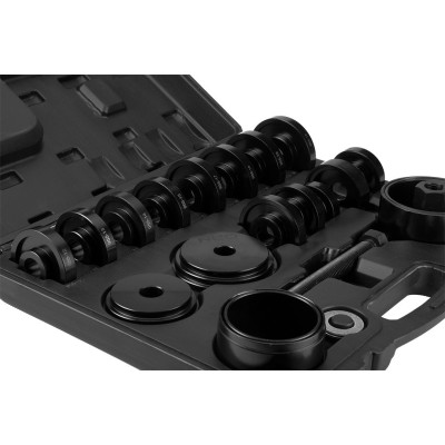 Набір інструментів для встановлення та зняття підшипників іВтулок Neo Tools, 22шт, 50-55-60-64-67-70-72-74-75-78-82-84-88мм кейс, 8.96кг Набір інструментів для встановлення та зняття підшипників іВтулок Neo Tools, 22шт, 50-55-60-64-67-70-72-74-75-78-82-84-88мм кейс, 8.96кг