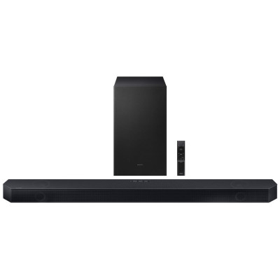 Саундбар Samsung HW-Q600H 380Вт, 3.1.2, BT, HDMI-eARC, Wi-Fi, саб, Dolby Atmos, чорний