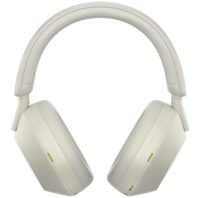 Навушники Over-ear Sony WH-1000XM5 BT 5.2, ANC, Hi-Res, AAC, LDAC, Wireless, Mic, Сріблястий