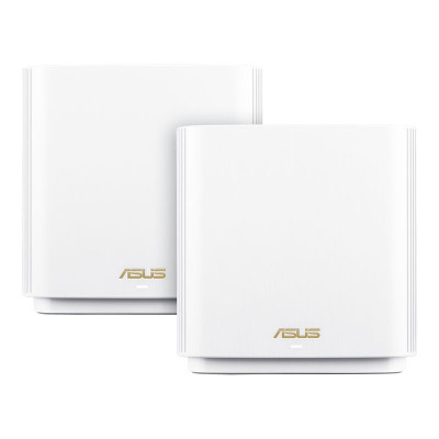 Система WiFi-Mesh ASUS ZenWiFi XT8 v2 AX6600, 3xGE LAN, 1x2.5GE WAN, 1xUSB3.1, 2мод, білий, EU-UK