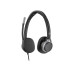 Гарнітура комп'ютерна стерео On-ear HP Poly Mission 625, USB-A, USB-C, 2 x Uni-mic, AI noise reduction, Teams, Zoom, Google Meet, чорний