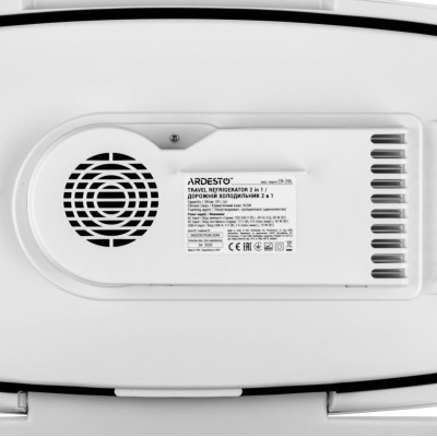 Холодильник дорожній ARDESTO, 2в1, 29л, 220/12В, підігрів 55°C, охолодження 18-20°C, USB-порт, 5кг, салатовий Холодильник дорожній ARDESTO, 2в1, 29л, 220/12В, підігрів 55°C, охолодження 18-20°C, USB-порт, 5кг, салатовий