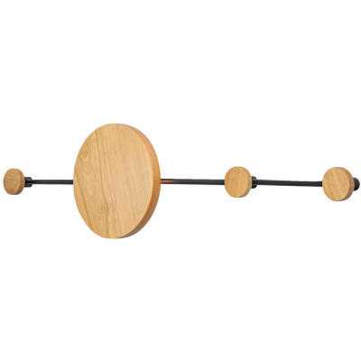 Світильник настінний LEDVANCE Decor Perchero Wood 6Вт 620Лм 3000K WiFi чорний Світильник настінний LEDVANCE Decor Perchero Wood 6Вт 620Лм 3000K WiFi чорний