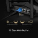 Маршрутизатор MERCUSYS MR90X AX6000, 1x2.5GE WAN/LAN, 1xGE WAN\LAN, 2xGE LAN