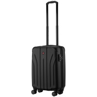 Валіза Wenger, Oryson, мала, пластик, 4 колеса, чорна