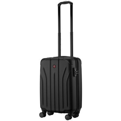 Валіза Wenger, Oryson, мала, пластик, 4 колеса, чорна
