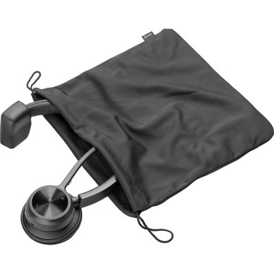 Гарнітура комп'ютерна моно On-ear Poly Voyager 4310-M з адаптером BT700, USB-A, Bluetooth, всеспрямований, Acoustic fence, сертифікат Microsoft Teams, чорний